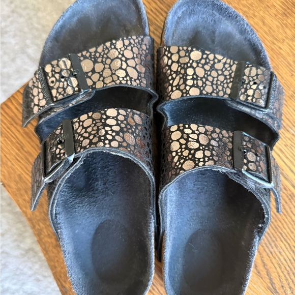 Birkenstock Metallic Double-Strap Sandals - Picture 4 of 4